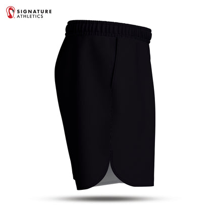 Team Carolina Men's Black Pro Game Shorts Signature Lacrosse