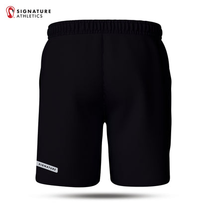 Team Carolina Men's Black Pro Game Shorts Signature Lacrosse