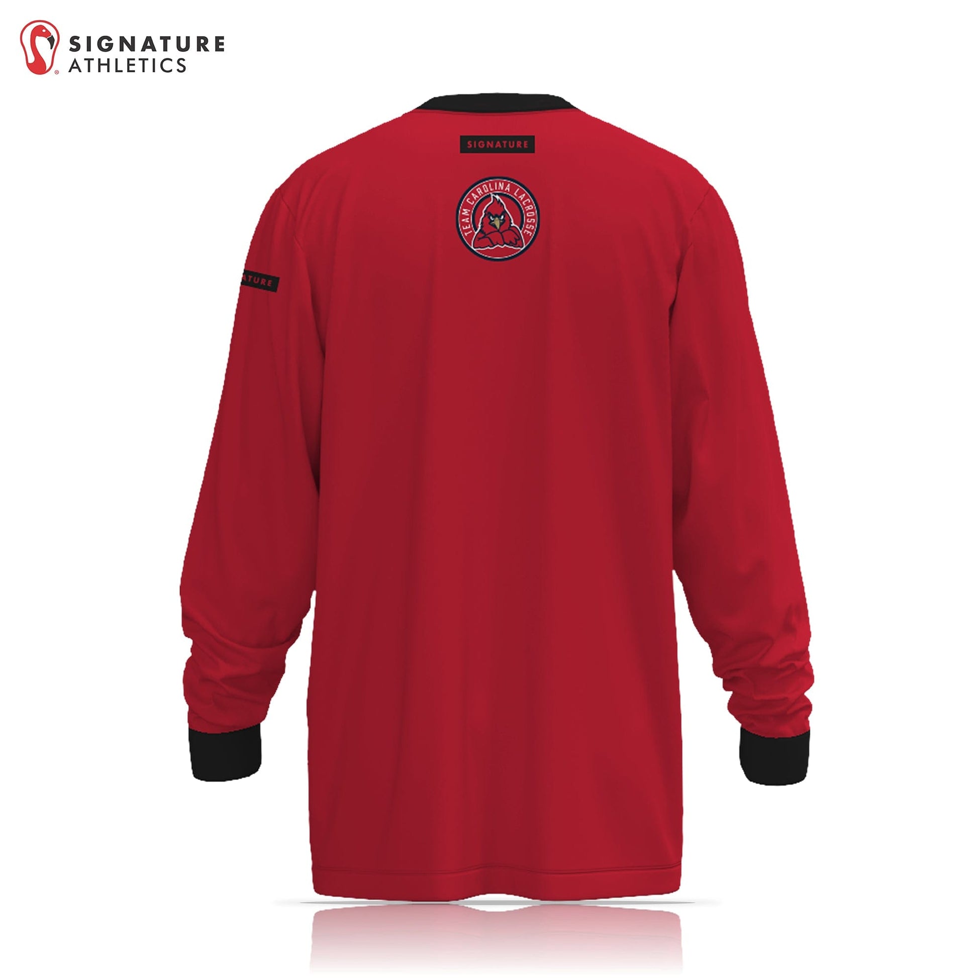 Team Carolina Men's Player Long Sleeve Tech Tee Signature Lacrosse