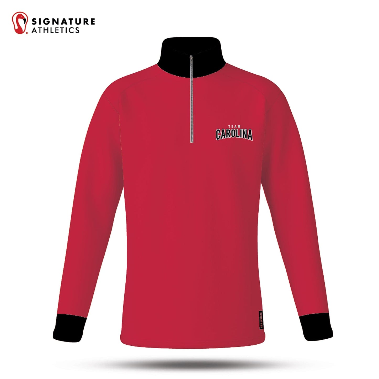 Team Carolina Men's Player Quarter Zip: Team Carolina Signature Lacrosse