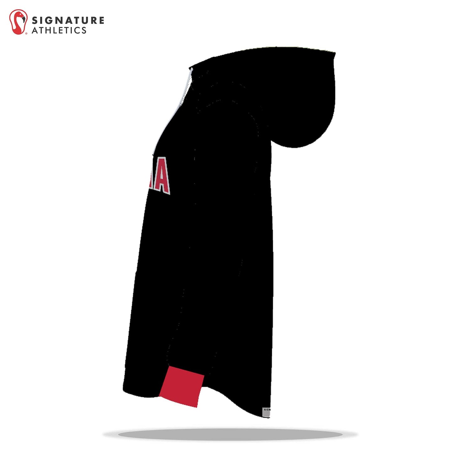 Team Carolina Men's Pro Dye Sub Scuba Hoodie Signature Lacrosse