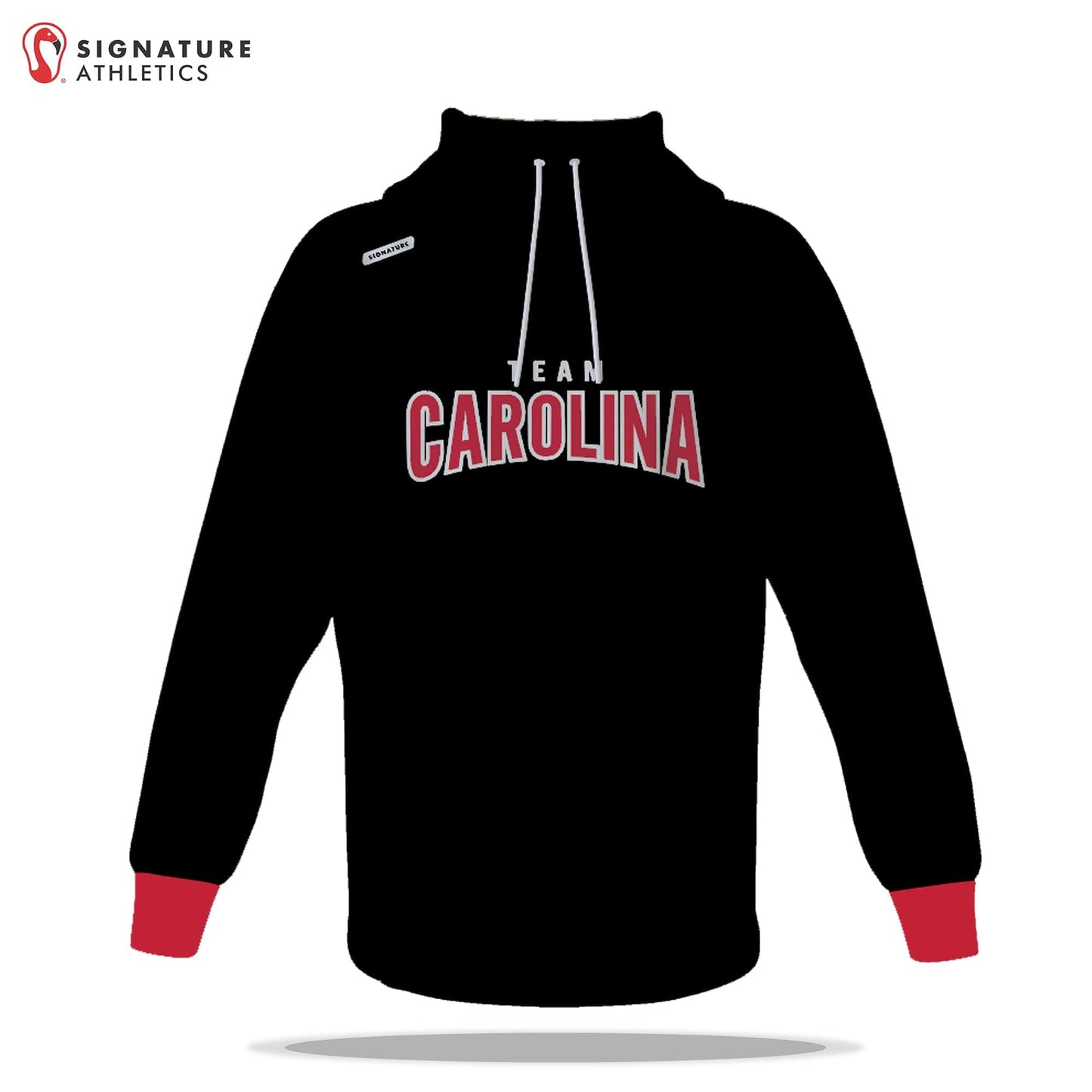 Team Carolina Men's Pro Dye Sub Scuba Hoodie: Team Carolina Signature Lacrosse