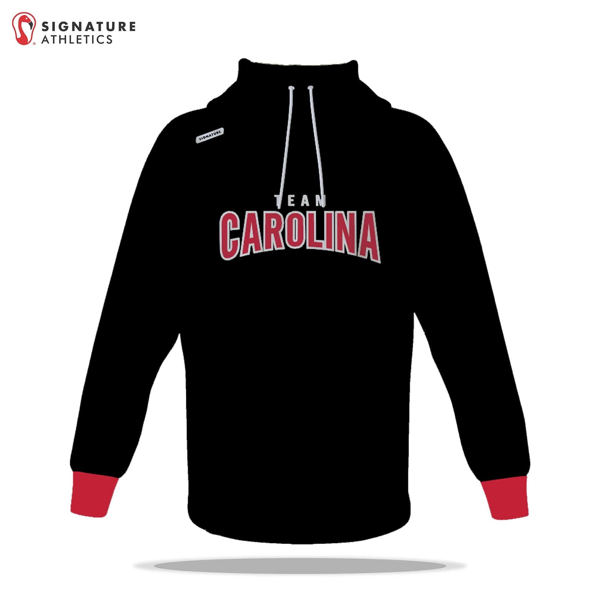 Team Carolina Men's Pro Dye Sub Scuba Hoodie: Team Carolina Signature Lacrosse