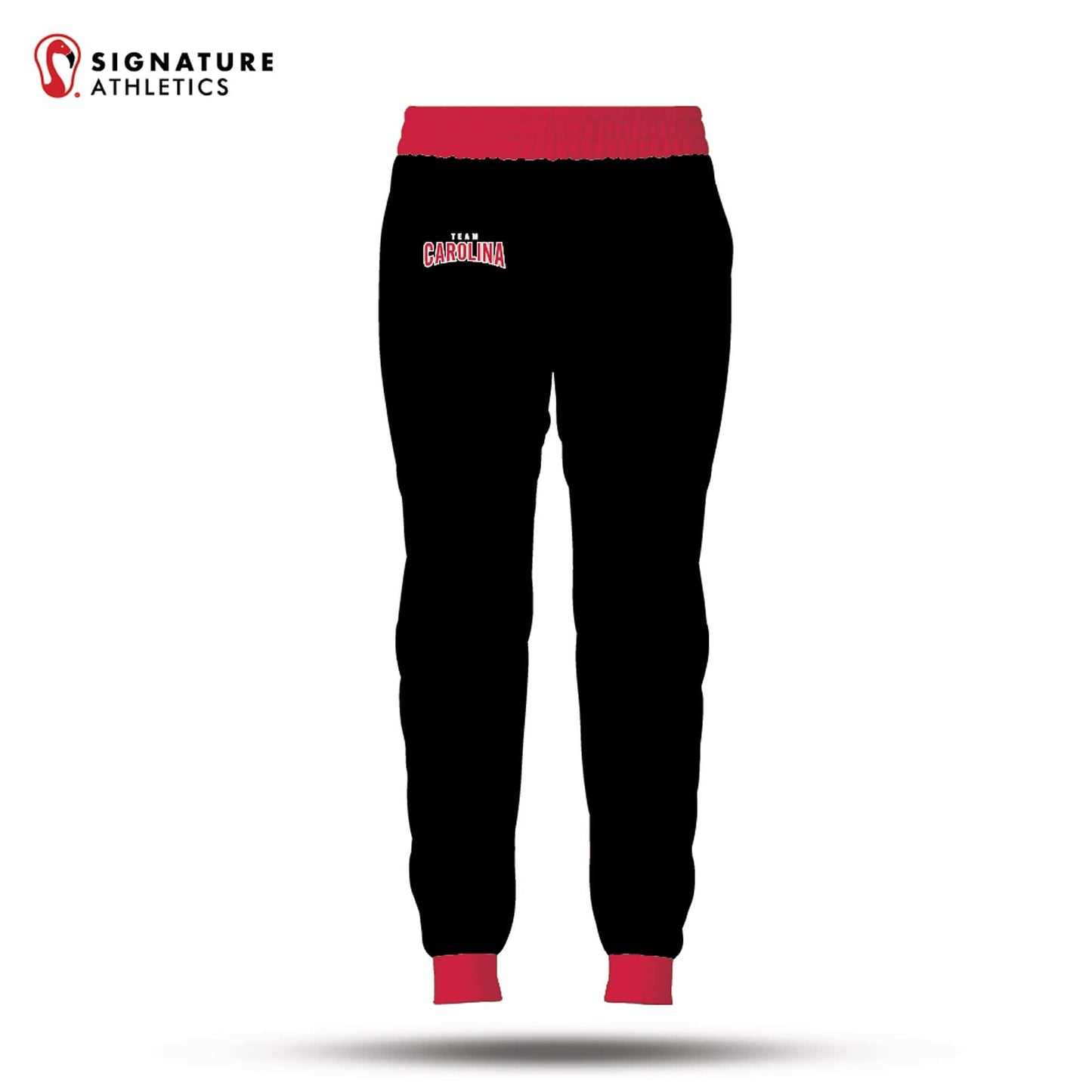 Team Carolina Men's Pro Lightweight Dye Sub Joggers: Team Carolina Signature Lacrosse
