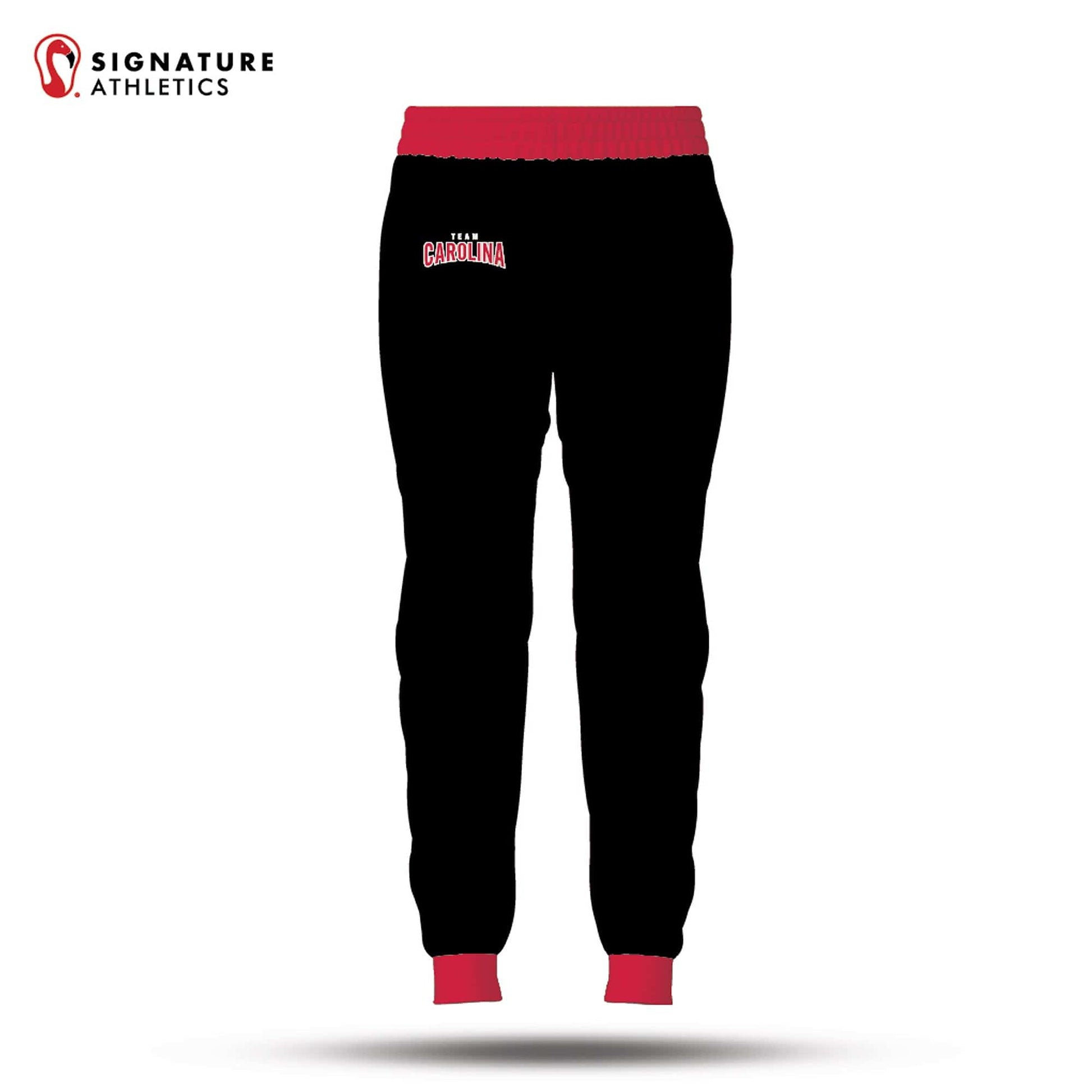 Team Carolina Men's Pro Lightweight Dye Sub Joggers: Team Carolina Signature Lacrosse