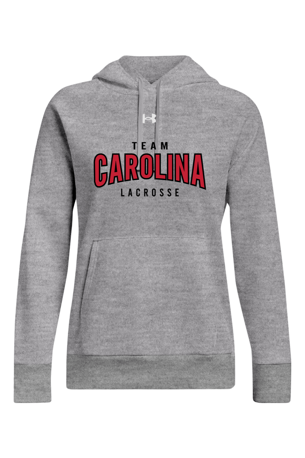 Team Carolina Under Armour Ladies' Rival Fleece Hooded Sweatshirt Signature Lacrosse