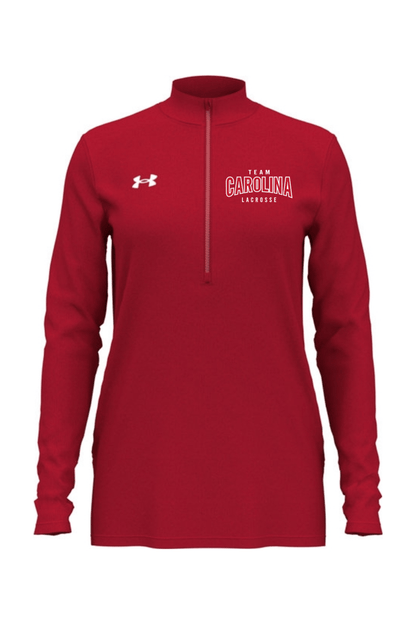 Team Carolina Under Armour Ladies' Team Tech Half-Zip Signature Lacrosse