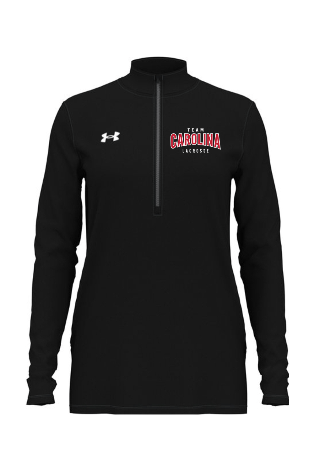 Team Carolina Under Armour Ladies' Team Tech Half-Zip Signature Lacrosse