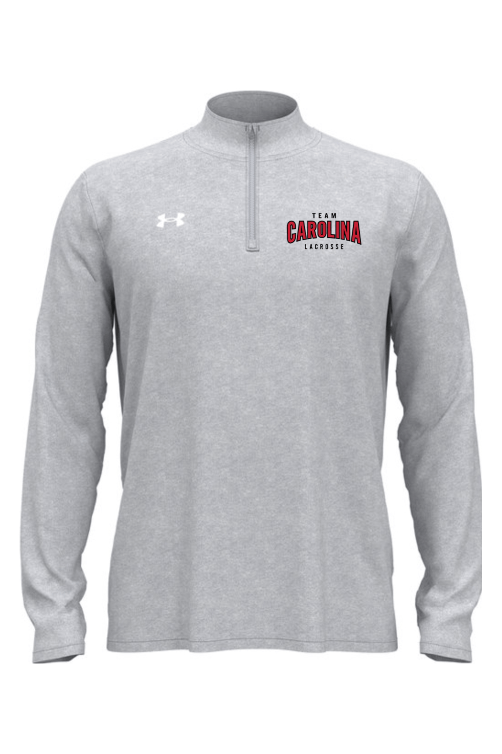 Team Carolina Under Armour Men's Team Tech Quarter-Zip Signature Lacrosse