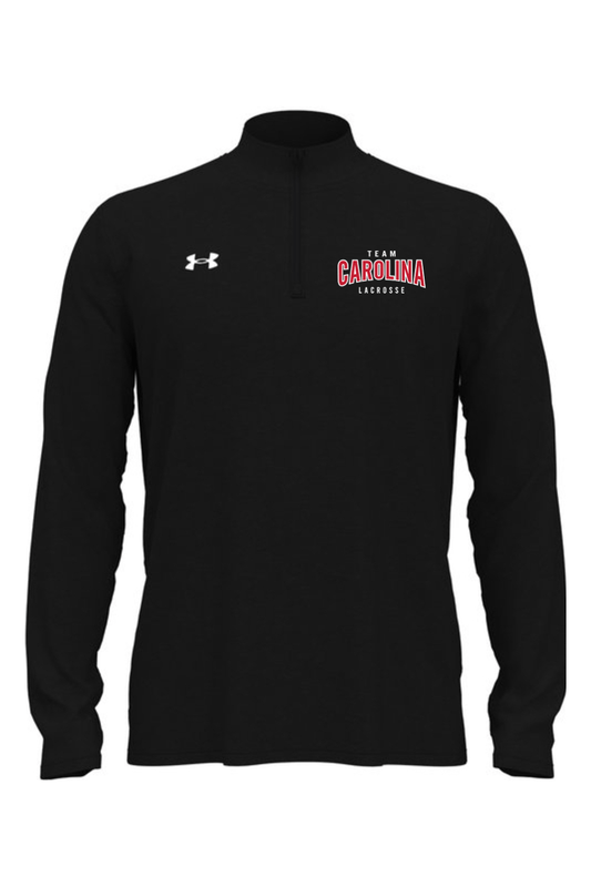 Team Carolina Under Armour Men's Team Tech Quarter-Zip Signature Lacrosse