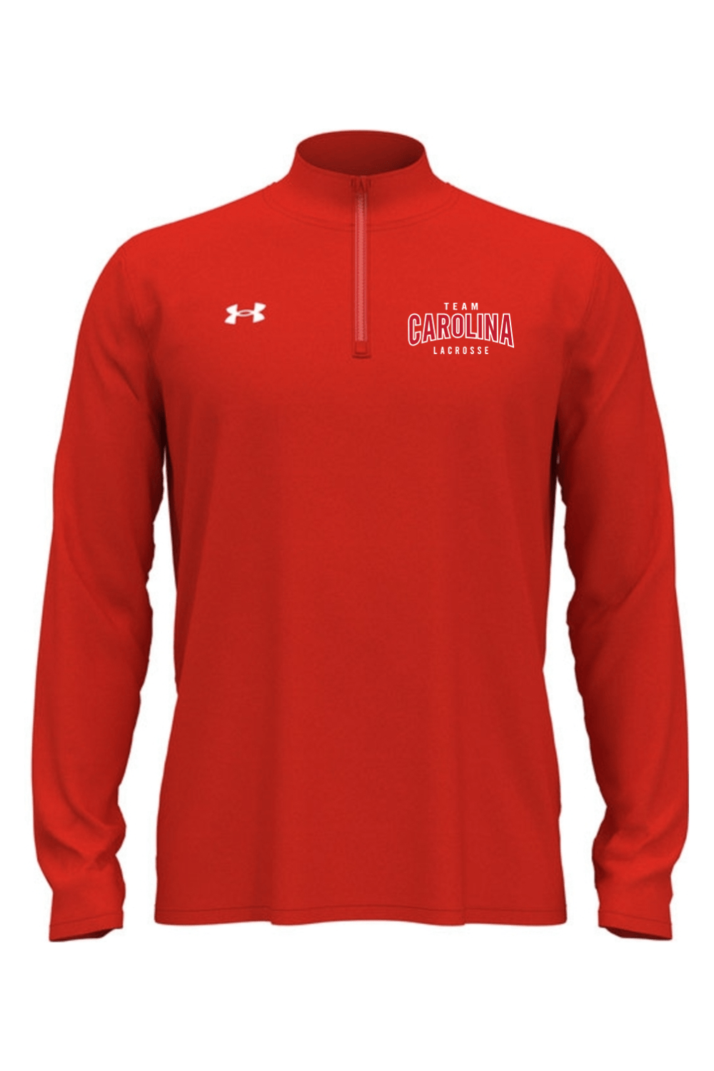 Team Carolina Under Armour Men's Team Tech Quarter-Zip Signature Lacrosse
