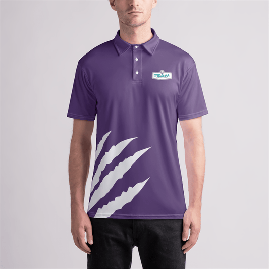 Team Lacrosse Academy Adult Sublimated Athletic Polo Signature Lacrosse