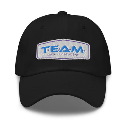 Team Lacrosse Academy Embroidered Dad Hat Signature Lacrosse