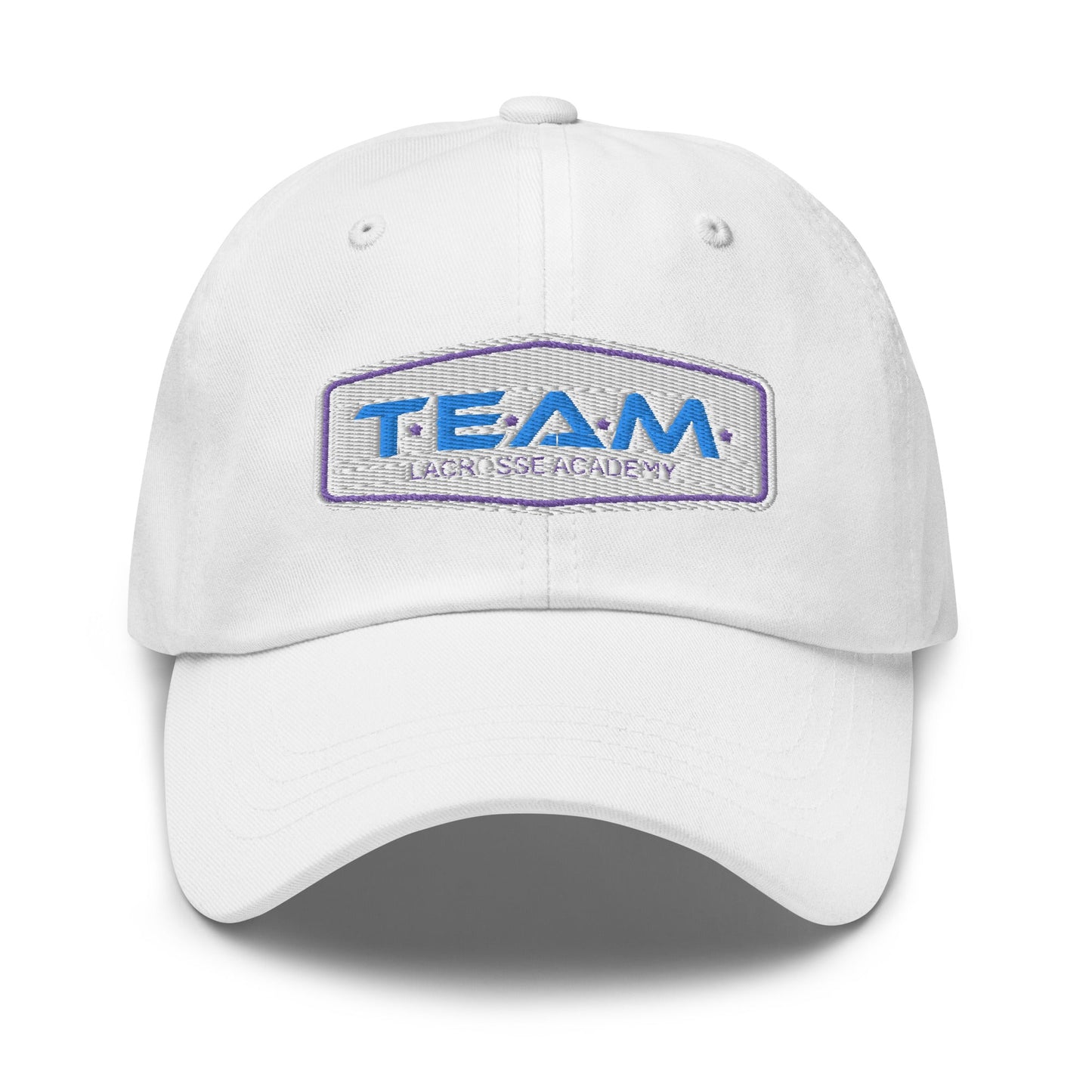 Team Lacrosse Academy Embroidered Dad Hat Signature Lacrosse