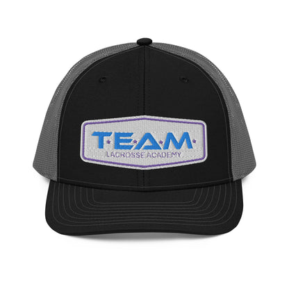 Team Lacrosse Academy Embroidered Trucker Hat Signature Lacrosse