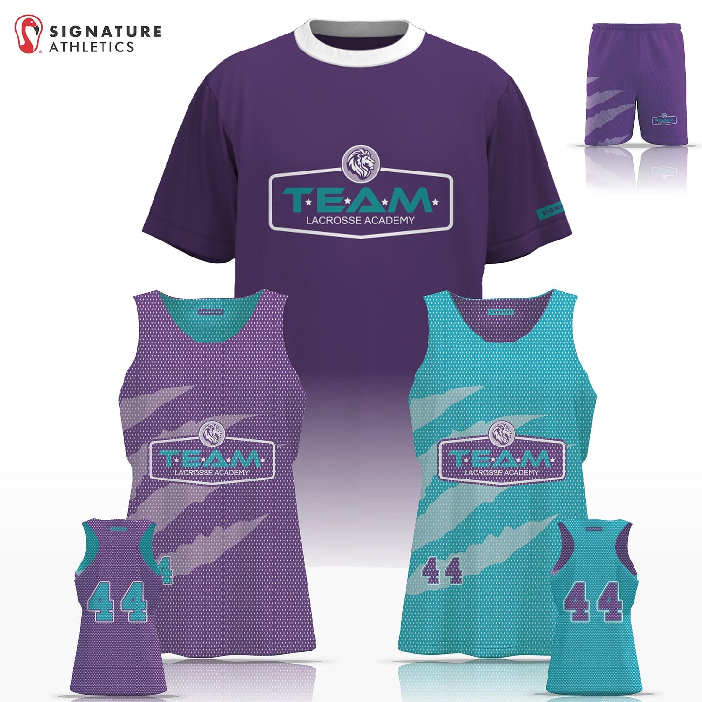 TEAM Lacrosse Academy Women's 3 Piece Player Package Signature Lacrosse