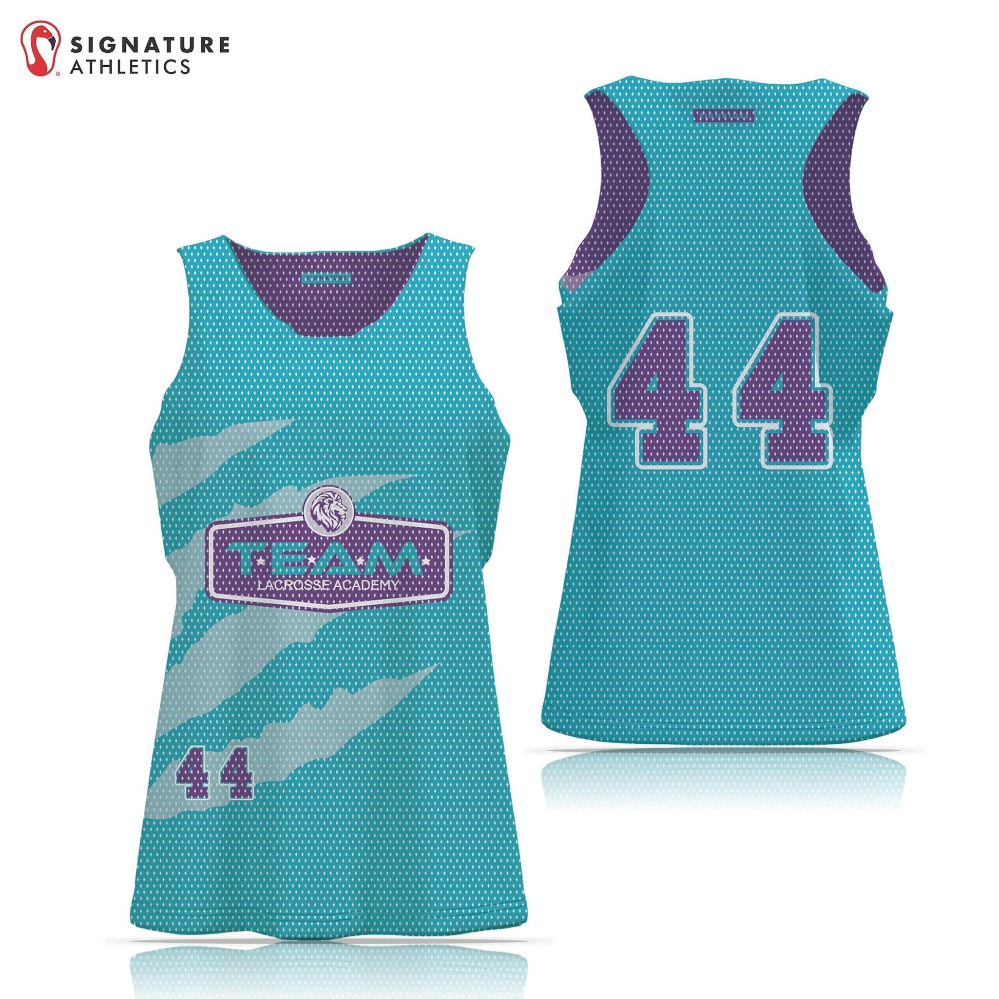 TEAM Lacrosse Academy Women's Basic Reversible Pinnie Signature Lacrosse