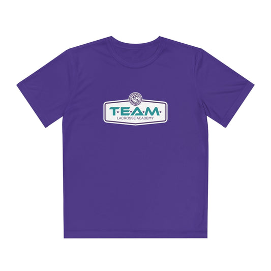 Team Lacrosse Academy Youth Athletic T-Shirt Signature Lacrosse