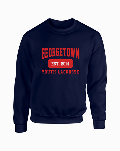 Team Name Adult Premium Sweatshirt Signature Lacrosse