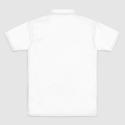 Team Name Mens Polo Shirt Signature Lacrosse