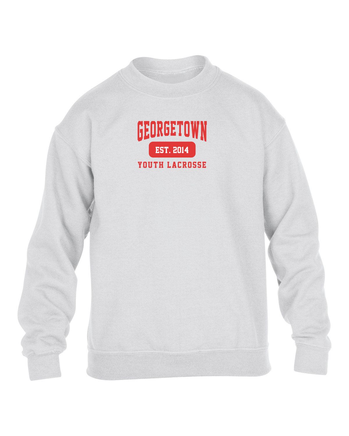 Team Name Premium Youth Sweatshirt Signature Lacrosse