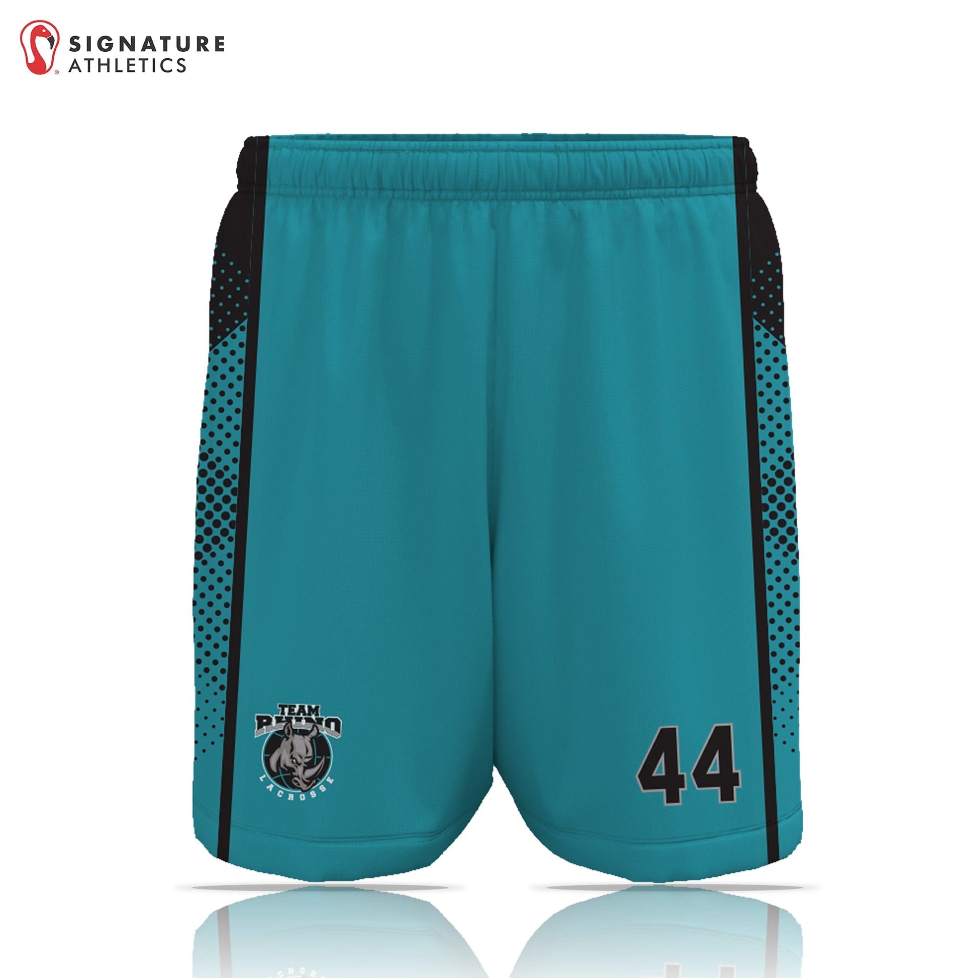 Team Rhino Men's Game Shorts: Rhino Signature Lacrosse