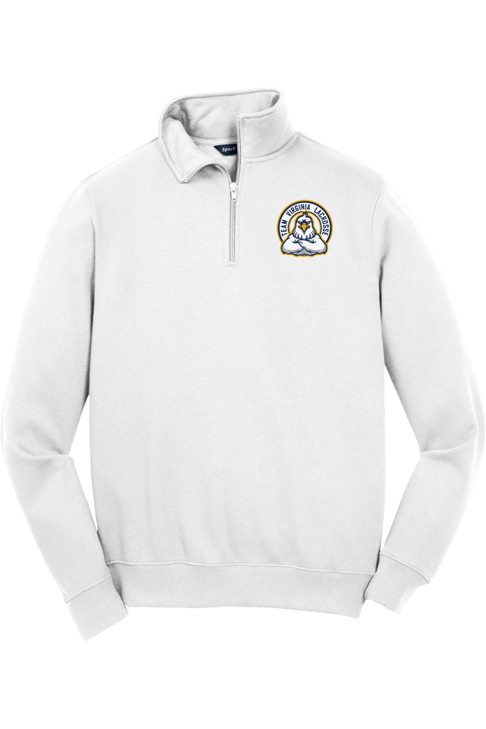 Team Virginia LC Adult Embroidered Quarter-Zip Pullover Signature Lacrosse
