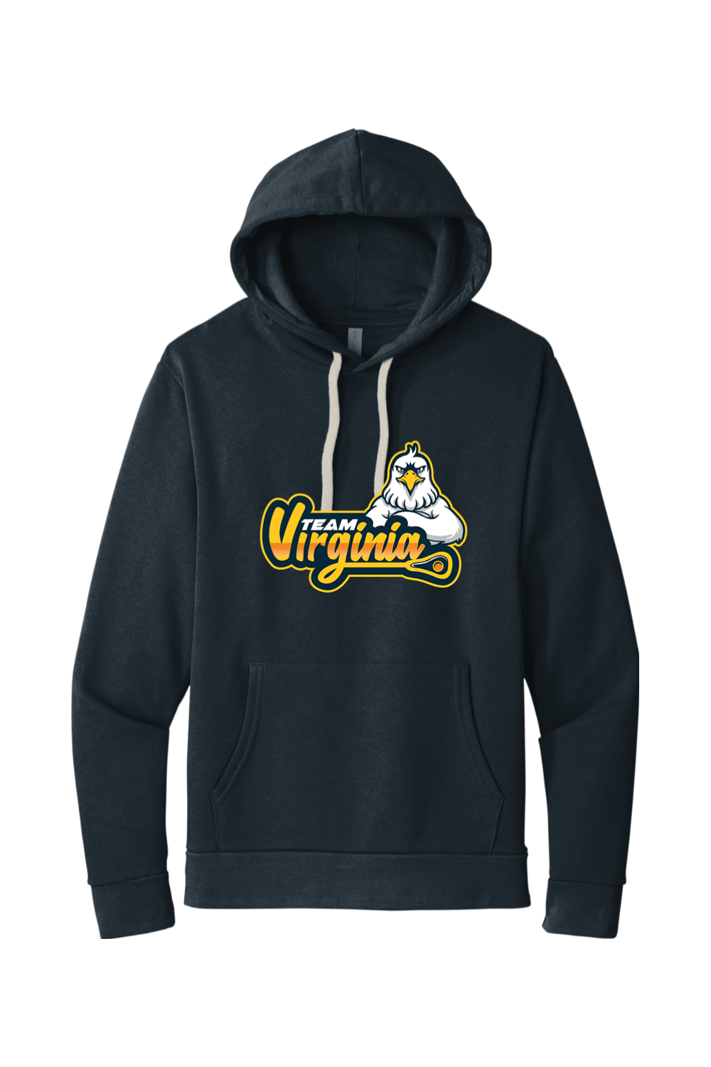 Team Virginia LC Adult Premium Lightweight Hoodie Signature Lacrosse
