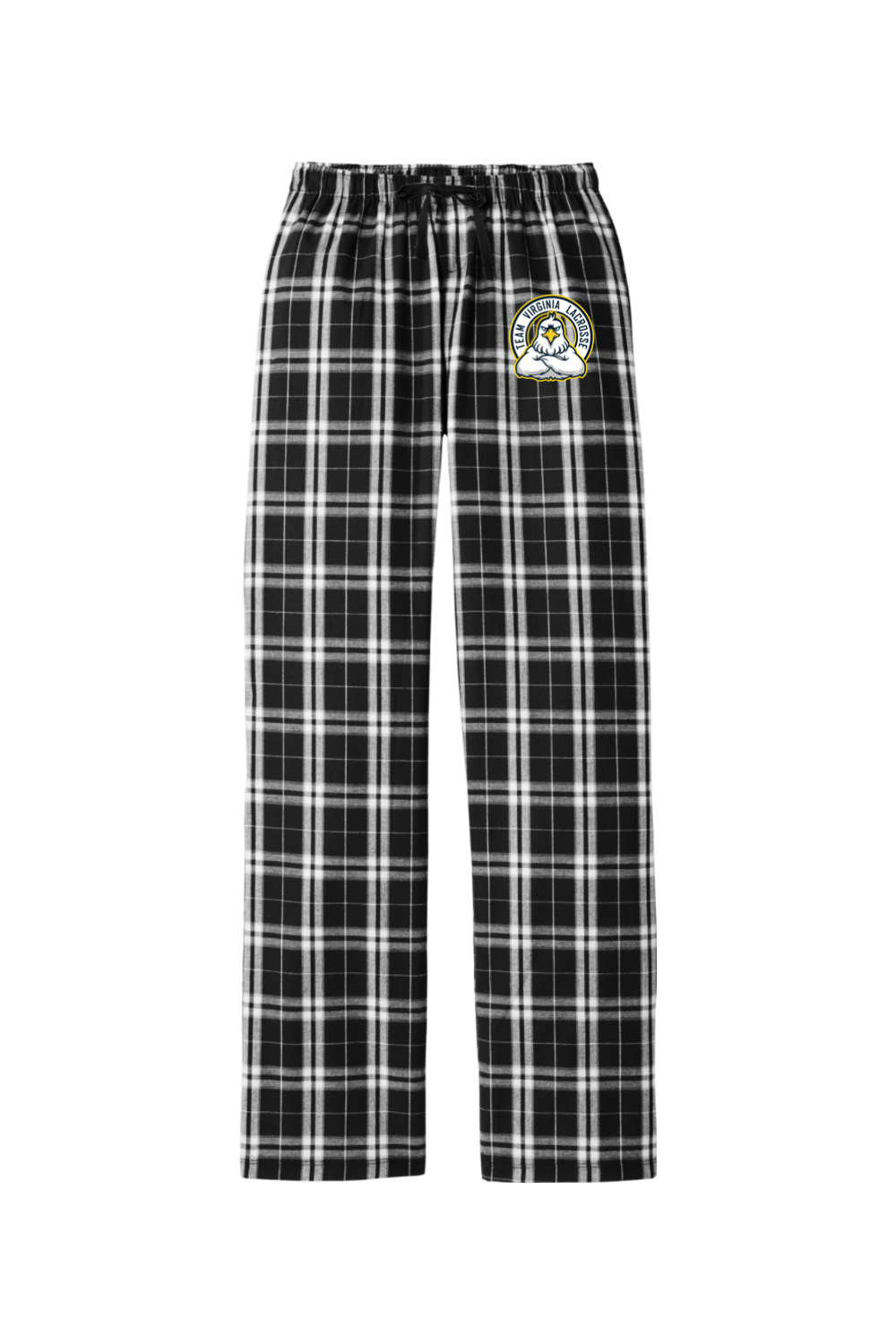 Team Virginia LC Adult Women's Flannel Plaid Pants Signature Lacrosse