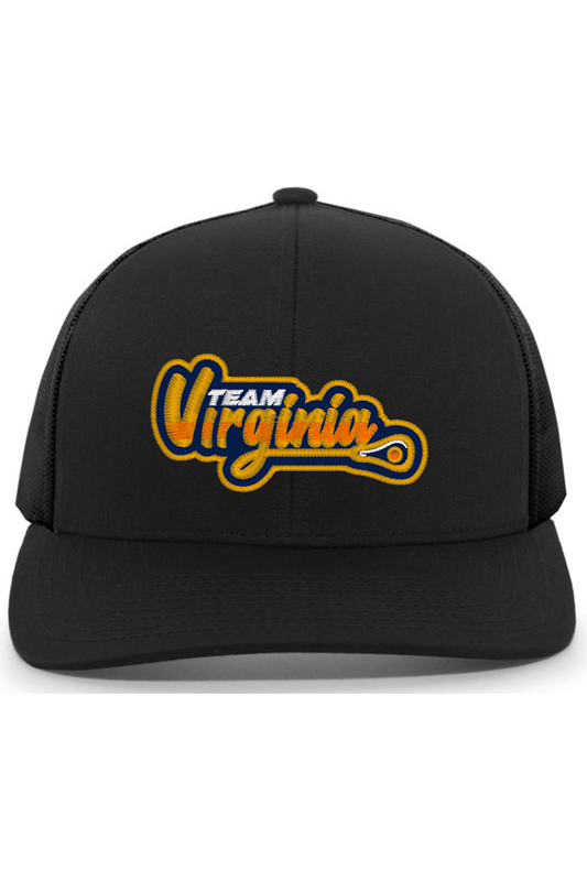 Team Virginia LC Embroidered Trucker Hat Signature Lacrosse