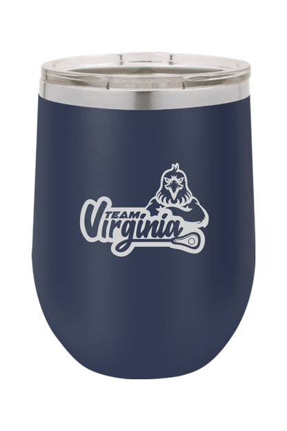 Team Virginia LC Insulated Wine Tumbler Signature Lacrosse