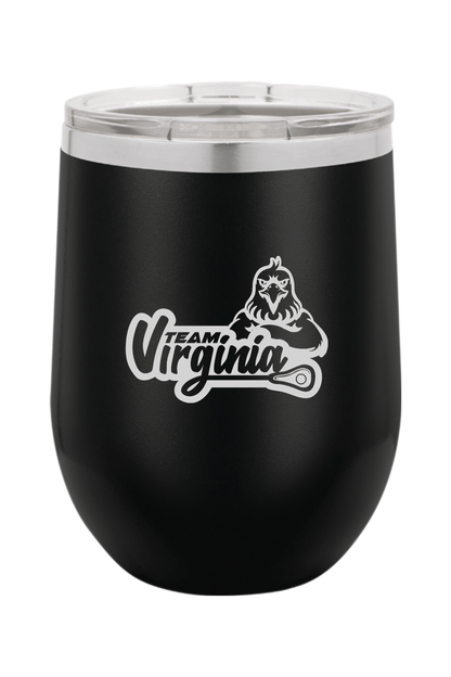 Team Virginia LC Insulated Wine Tumbler Signature Lacrosse