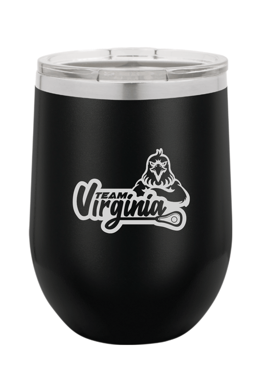 Team Virginia LC Insulated Wine Tumbler Signature Lacrosse