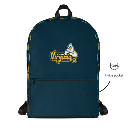 Team Virginia LC Travel Backpack Signature Lacrosse