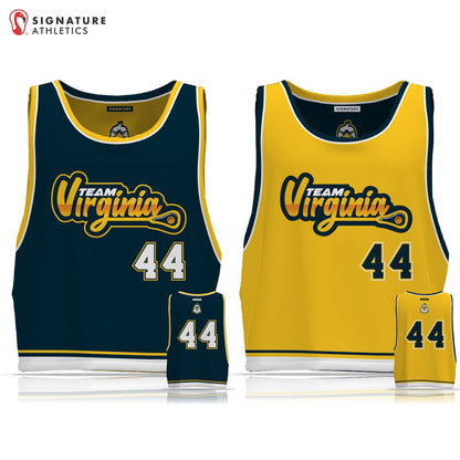 Team Virginia Men's Reversible Game Pinnie Signature Lacrosse