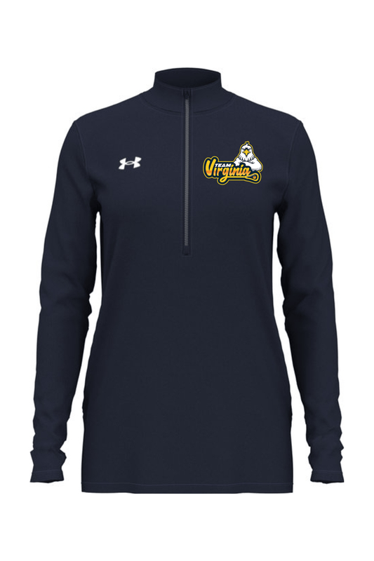 Team Virginia Under Armour Ladies' Team Tech Half-Zip Signature Lacrosse