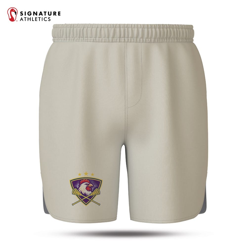 Texas Men's Beige Game Shorts Signature Lacrosse