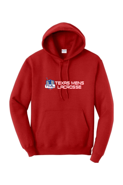 Texas Mens Lacrosse Adult Heavyweight Hoodie Signature Lacrosse