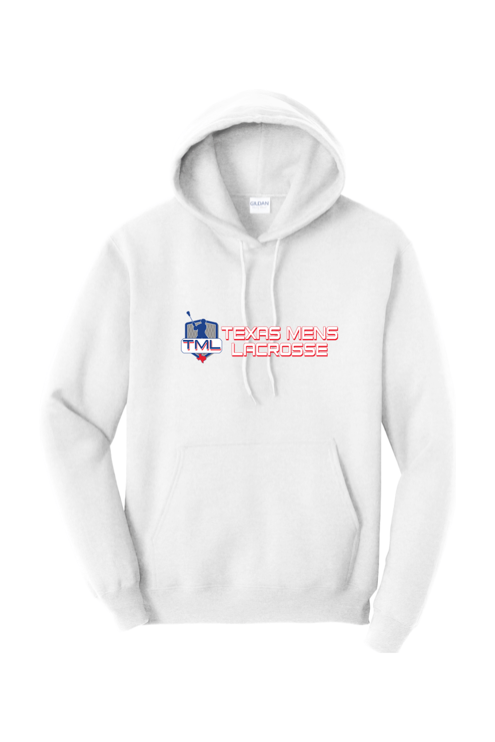 Texas Mens Lacrosse Adult Heavyweight Hoodie Signature Lacrosse