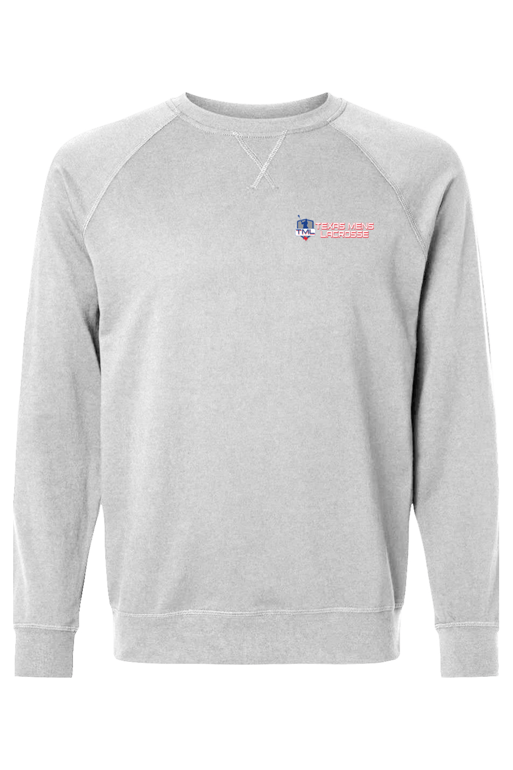 Texas Mens Lacrosse Adult Heavyweight Raglan Long Sleeve Signature Lacrosse