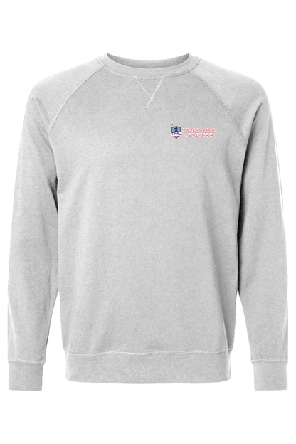 Texas Mens Lacrosse Adult Heavyweight Raglan Long Sleeve Signature Lacrosse