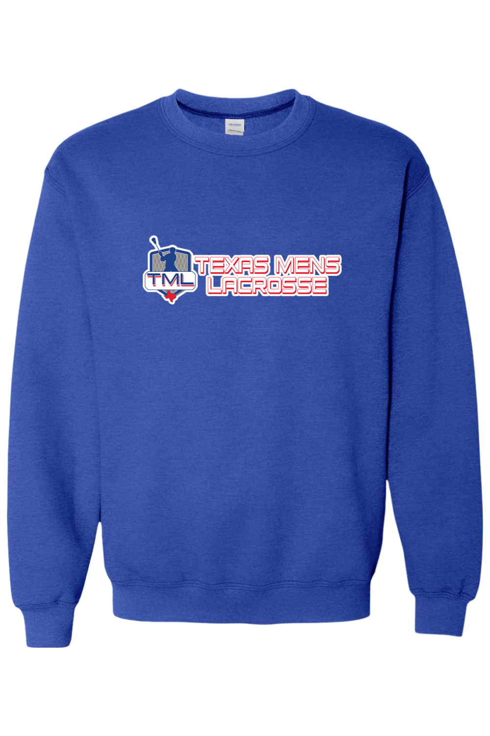 Texas Mens Lacrosse Adult Heavyweight Sweatshirt Signature Lacrosse