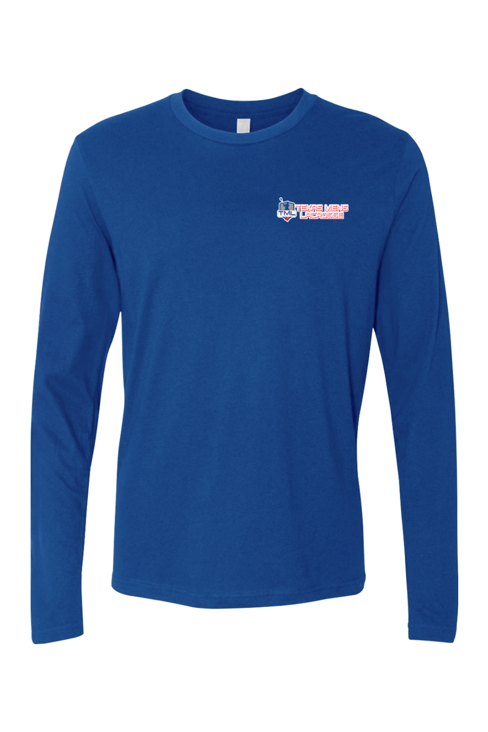 Texas Mens Lacrosse Adult Long Sleeve T-Shirt Signature Lacrosse