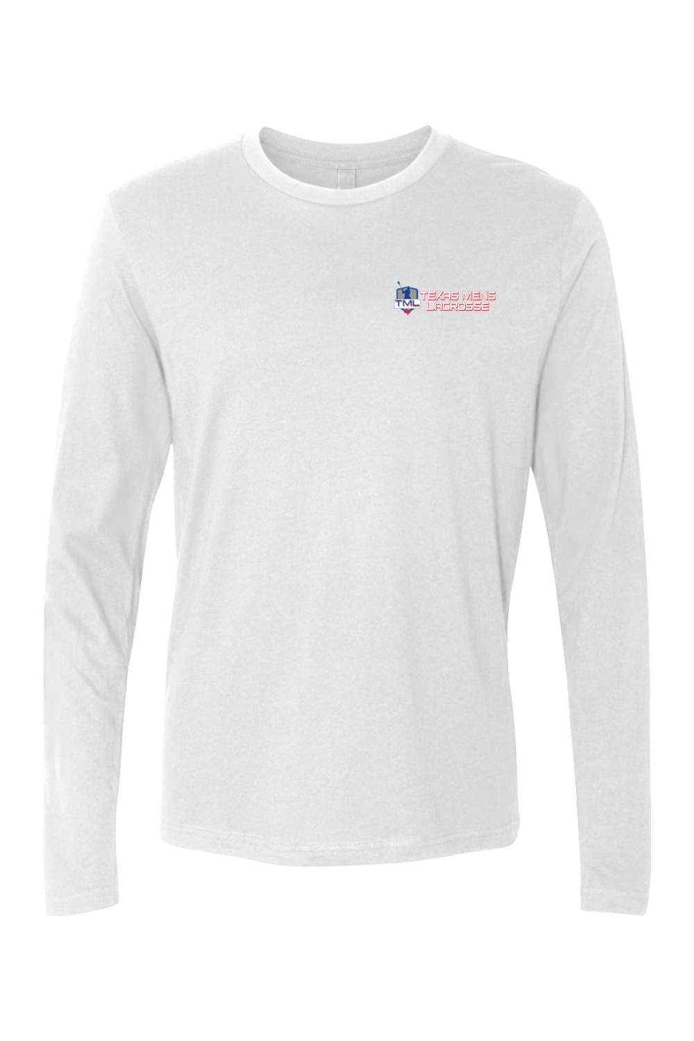 Texas Mens Lacrosse Adult Long Sleeve T-Shirt Signature Lacrosse