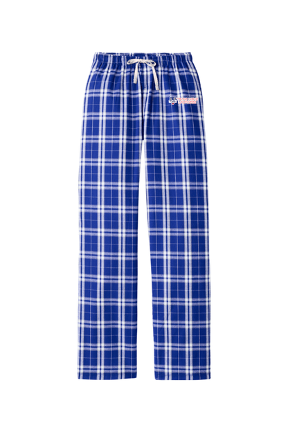 Texas Mens Lacrosse Adult Women's Flannel Plaid Pants Signature Lacrosse