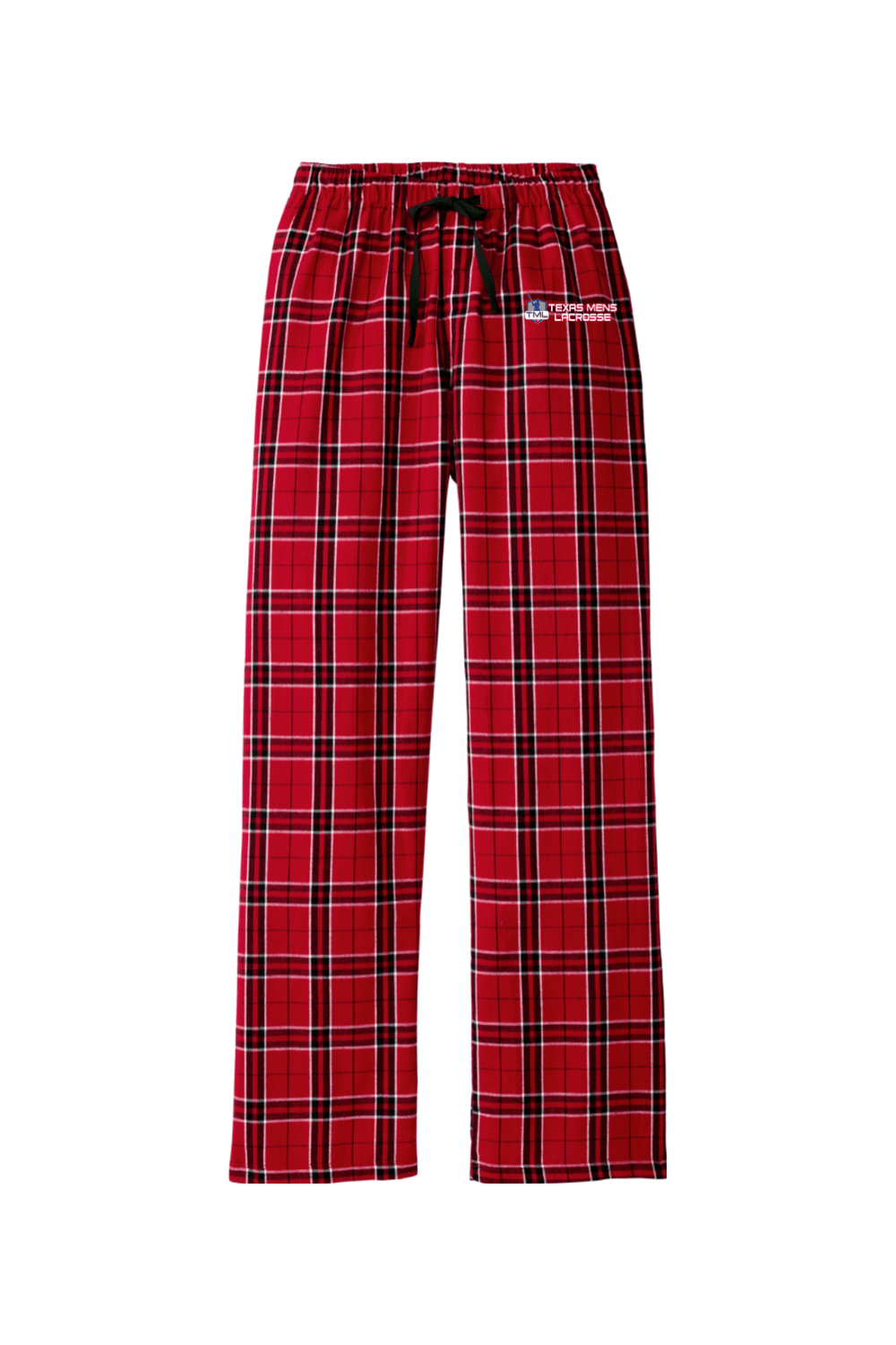 Texas Mens Lacrosse Adult Women's Flannel Plaid Pants Signature Lacrosse