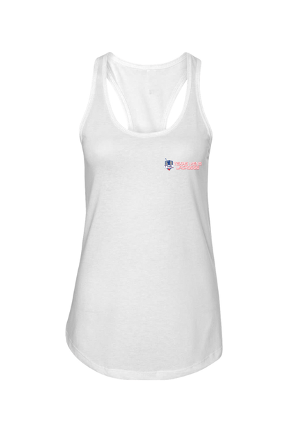 Texas Mens Lacrosse Adult Women's Tank Top Signature Lacrosse