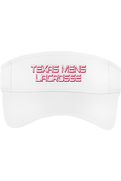 Texas Mens Lacrosse Embroidered Visor Signature Lacrosse