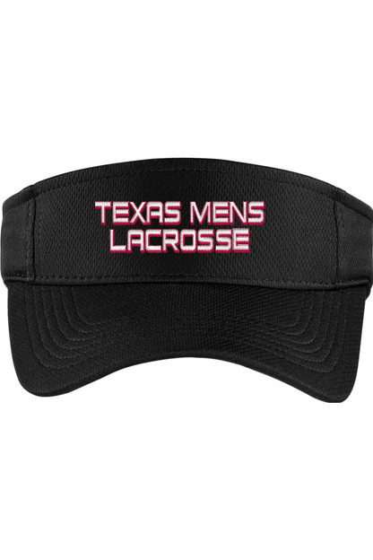 Texas Mens Lacrosse Embroidered Visor Signature Lacrosse