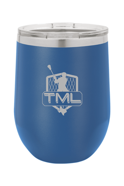 Texas Mens Lacrosse Insulated Wine Tumbler Signature Lacrosse